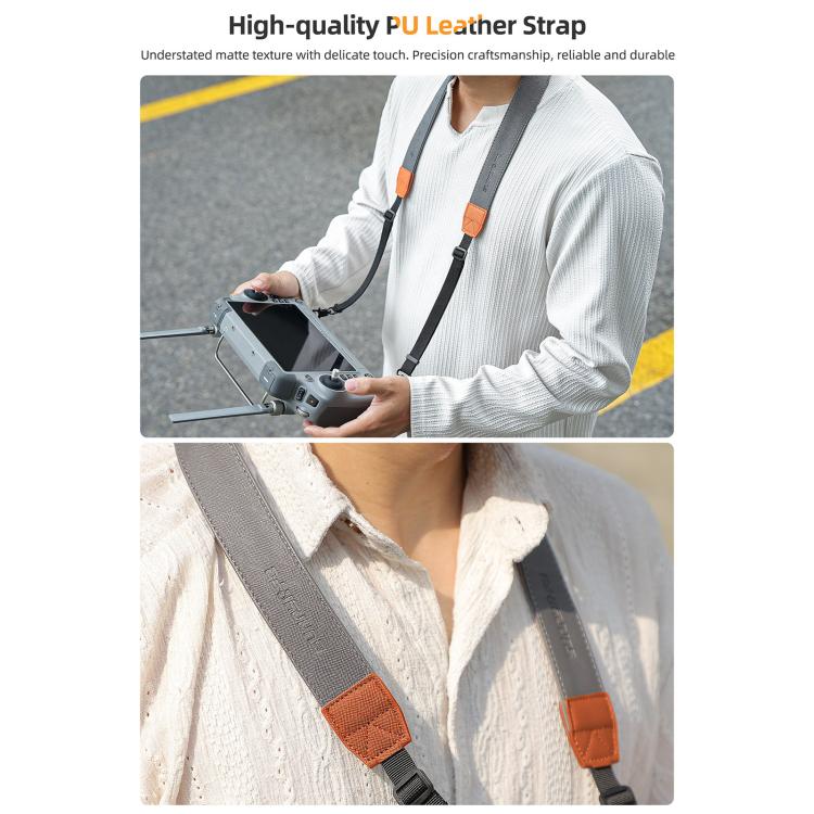 For DJI RC 2 / 1 / Pro 2 / 1 Sunnylife GS014 Multi-Purpose Lanyard with CNC Aluminum Buckle(Grey) - free shipping - PMC TechLife - Order now!