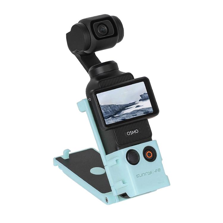 For DJI OSMO Pocket 3 Sunnylife Magnetic Mount 1/4 Adapter Cold Shoe Tabletop Base Bracket Angles Adjustable Multi Expansion Mount(Blue) - free shipping - PMC TechLife - Order now!