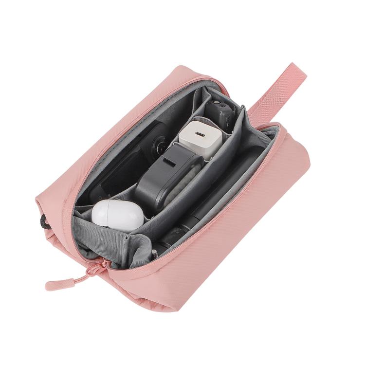 For DJI OSMO Pocket 3 Sunnylife Carrying Handbag Storage Shoulder Bag Combo Bags Mini Travel Daily Pouch(Pink) - free shipping - PMC TechLife - Order now!