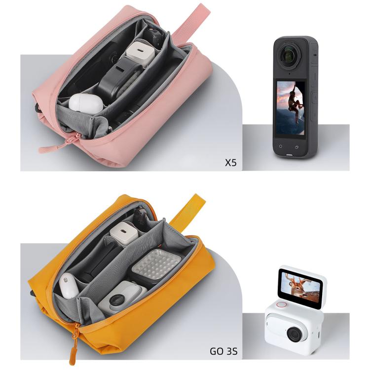 For DJI OSMO Pocket 3 Sunnylife Carrying Handbag Storage Shoulder Bag Combo Bags Mini Travel Daily Pouch(Black) - free shipping - PMC TechLife - Order now!