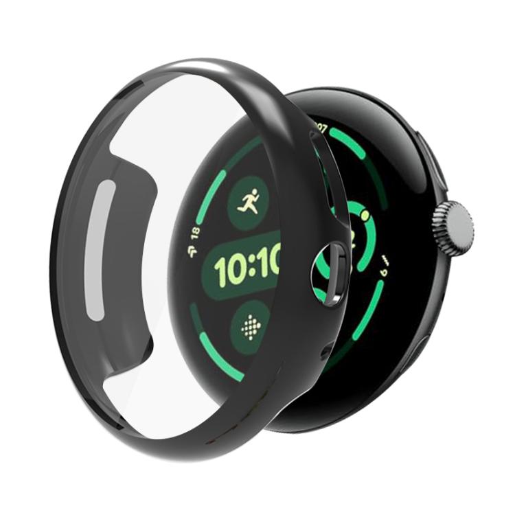 For Google Pixel Watch 3 45mm Integrated Full Coverage TPU Watch Protective Cover(Black) - free shipping - PMC TechLife - Order now!