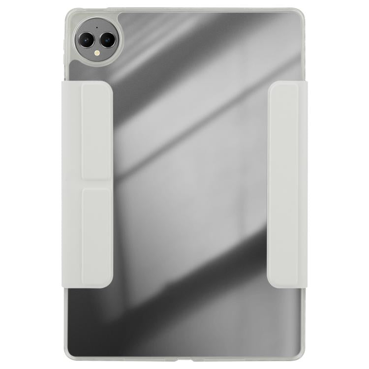 For Huawei MatePad Pro 12.2 2024 Magnetic Detachable Dual-Clasp Acrylic Deformation Leather Tablet Case(Grey) - free shipping - PMC TechLife - Order now!