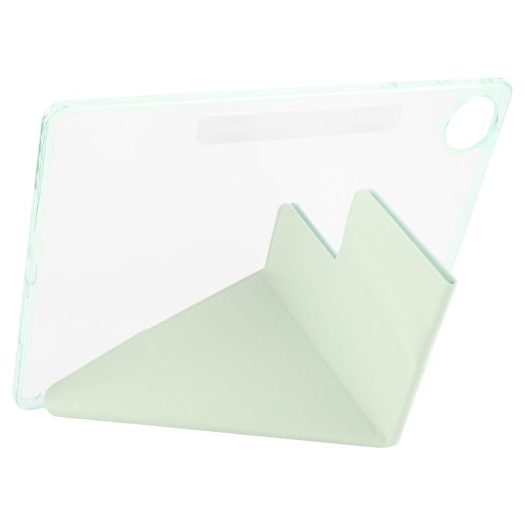 For Huawei MatePad Pro 12.2 2024 Magnetic Detachable Dual-Clasp Acrylic Deformation Leather Tablet Case(Baby Green) - free shipping - PMC TechLife - Order now!