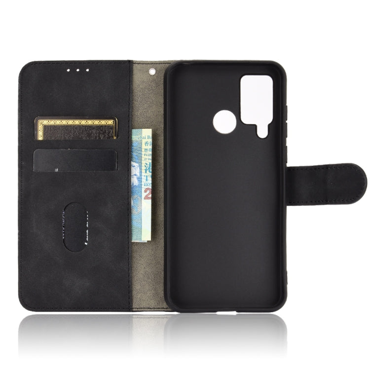 For DOOGEE N20 Pro Solid Color Skin Feel Magnetic Buckle Horizontal Flip Calf Texture PU Leather Case with Holder & Card Slots & Wallet(Black) - More Brand by PMC TechLife | Online Shopping South Africa | PMC TechLife | Buy Now Pay Later Mobicred
