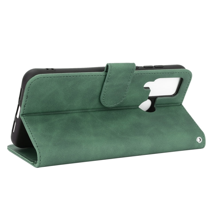 For DOOGEE N20 Pro Solid Color Skin Feel Magnetic Buckle Horizontal Flip Calf Texture PU Leather Case with Holder & Card Slots & Wallet(Green) - More Brand by PMC TechLife | Online Shopping South Africa | PMC TechLife | Buy Now Pay Later Mobicred