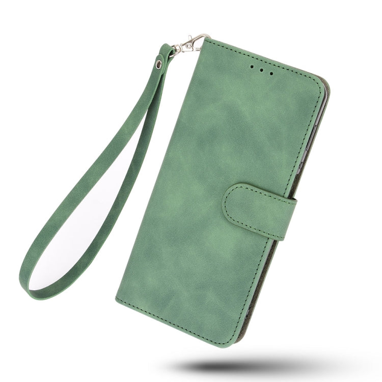 For DOOGEE N20 Pro Solid Color Skin Feel Magnetic Buckle Horizontal Flip Calf Texture PU Leather Case with Holder & Card Slots & Wallet(Green) - More Brand by PMC TechLife | Online Shopping South Africa | PMC TechLife | Buy Now Pay Later Mobicred