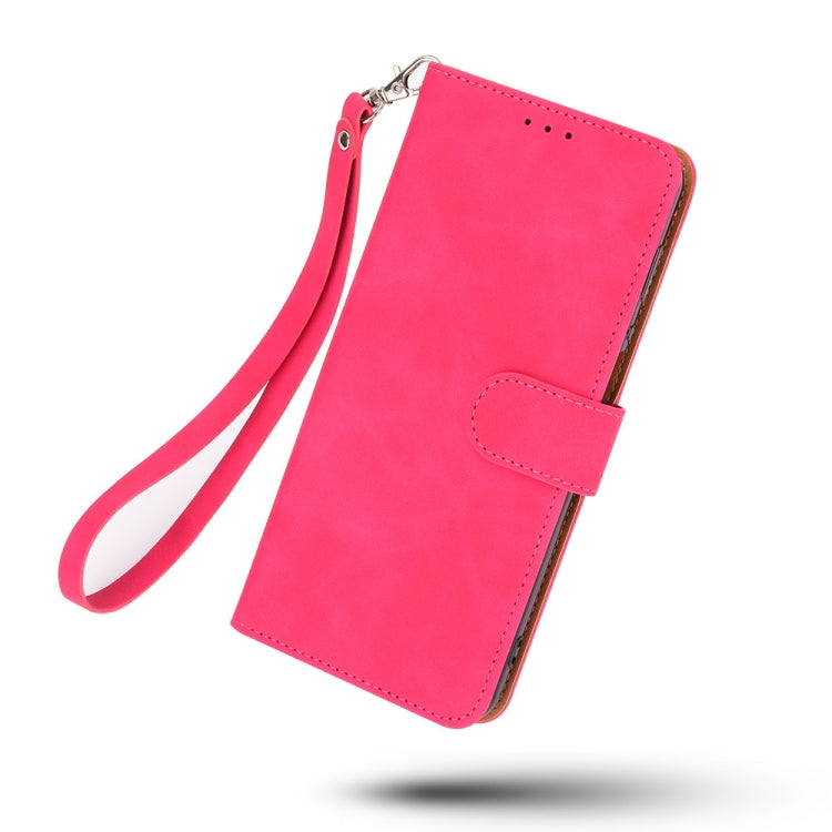 For DOOGEE N20 Pro Solid Color Skin Feel Magnetic Buckle Horizontal Flip Calf Texture PU Leather Case with Holder & Card Slots & Wallet(Rose Red) - More Brand by PMC TechLife | Online Shopping South Africa | PMC TechLife | Buy Now Pay Later Mobicred