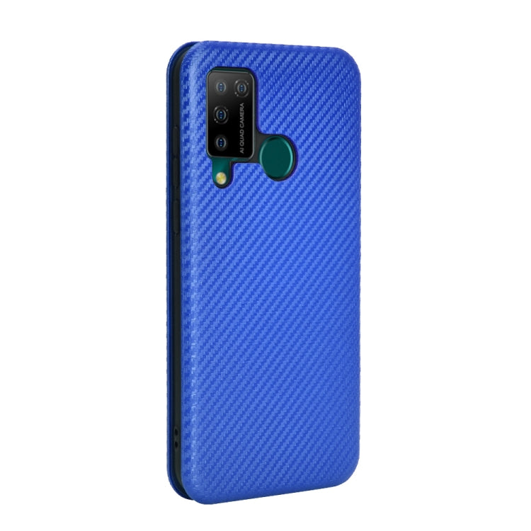 For DOOGEE N20 Pro Carbon Fiber Texture Horizontal Flip TPU + PC + PU Leather Case with Card Slot(Blue) - More Brand by PMC TechLife | Online Shopping South Africa | PMC TechLife | Buy Now Pay Later Mobicred