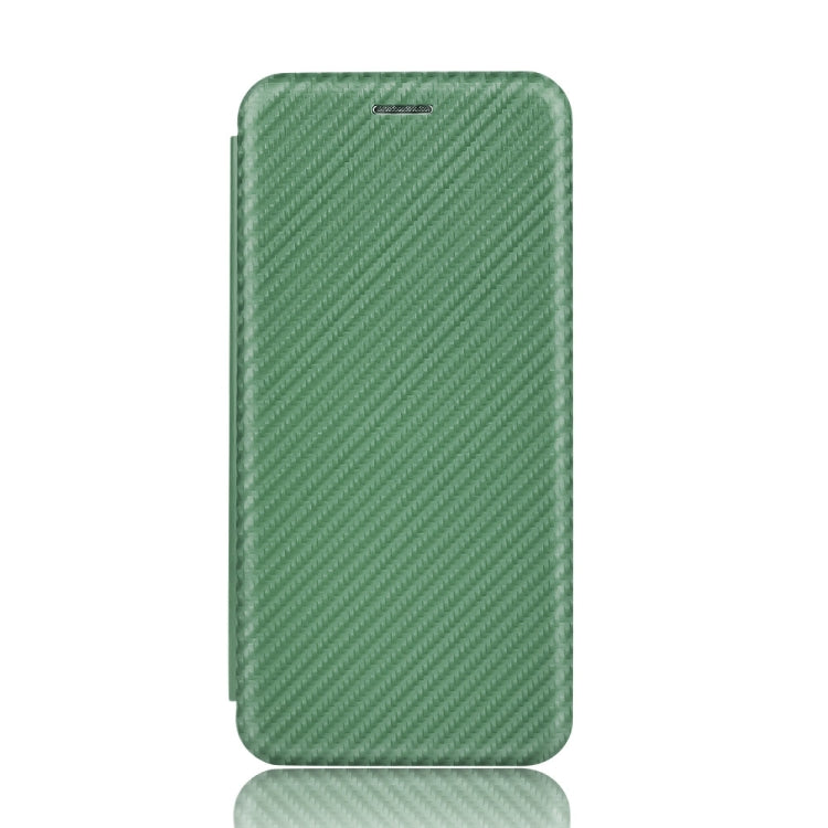 For DOOGEE N20 Pro Carbon Fiber Texture Horizontal Flip TPU + PC + PU Leather Case with Card Slot(Green) - More Brand by PMC TechLife | Online Shopping South Africa | PMC TechLife | Buy Now Pay Later Mobicred