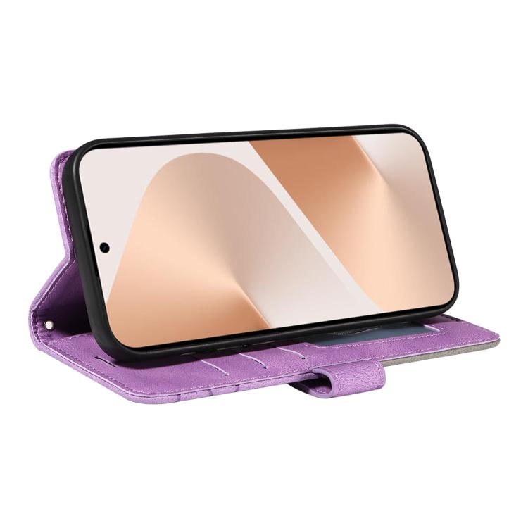 For Huawei Pura 80 5G Dual-color Splicing Flip Leather Phone Case(Purple) - free shipping - PMC TechLife - Order now!