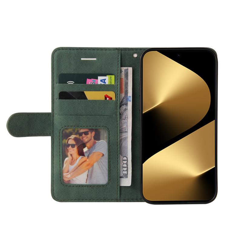 For Huawei Pura 80 Ultra 5G Dual-color Splicing Flip Leather Phone Case(Green) - free shipping - PMC TechLife - Order now!