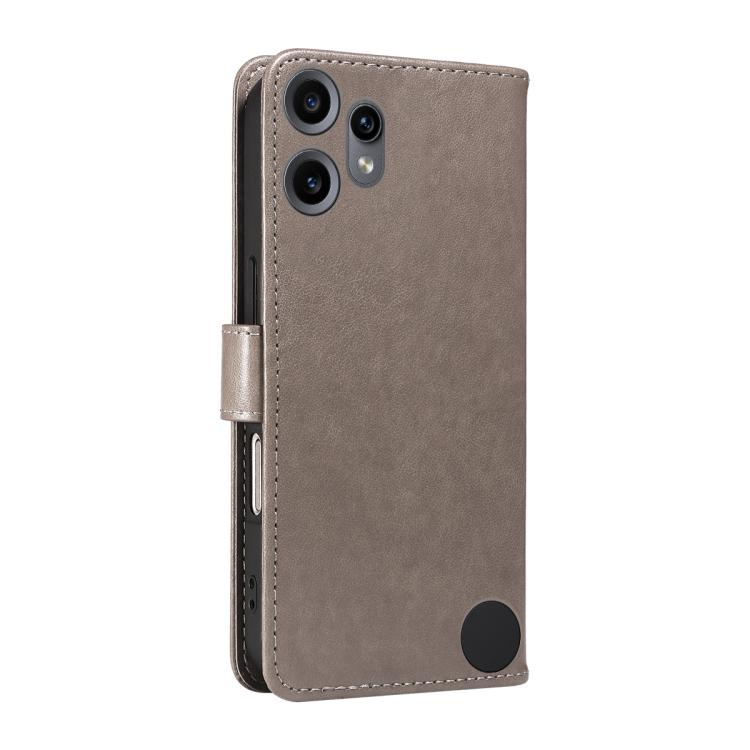 For Nothing CMF Phone 2 Pro Cat and Bee Embossed Flip Leather Phone Case(Grey) - free shipping - PMC TechLife - Order now!