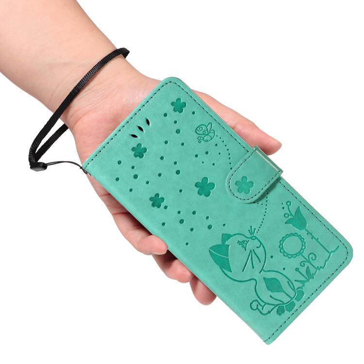 For Nothing CMF Phone 2 Pro Cat and Bee Embossed Flip Leather Phone Case(Green) - free shipping - PMC TechLife - Order now!