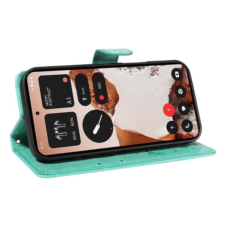 For Nothing CMF Phone 2 Pro Cat and Bee Embossed Flip Leather Phone Case(Green) - free shipping - PMC TechLife - Order now!