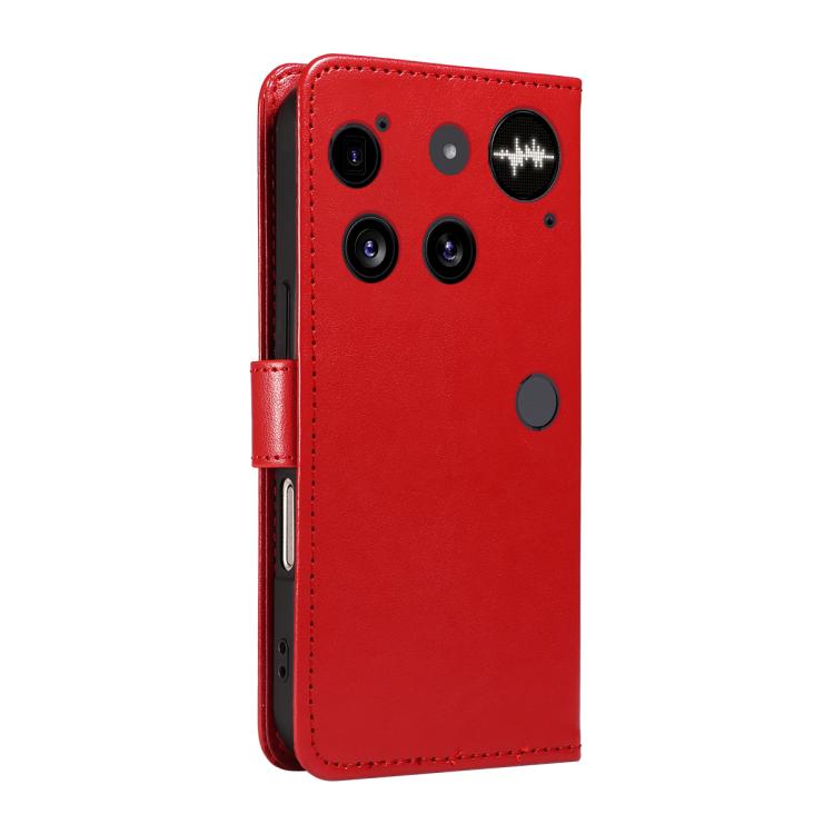 For Nothing Phone 3 Cat and Bee Embossed Flip Leather Phone Case(Red) - free shipping - PMC TechLife - Order now!