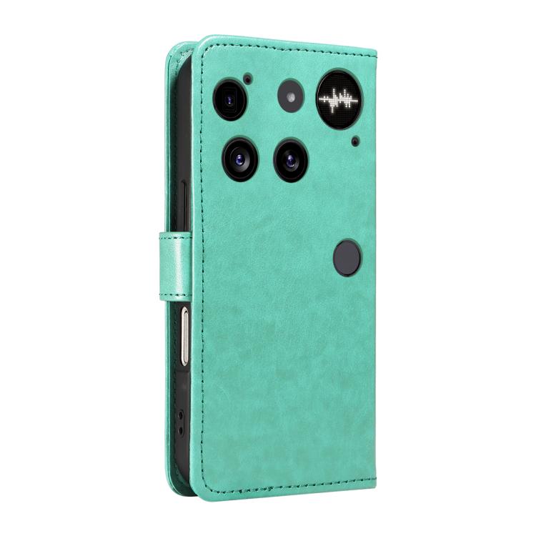 For Nothing Phone 3 Cat and Bee Embossed Flip Leather Phone Case(Green) - free shipping - PMC TechLife - Order now!