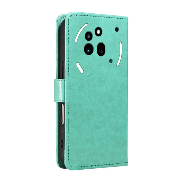 For Nothing Phone 3A Pro Cat and Bee Embossed Flip Leather Phone Case(Green) - free shipping - PMC TechLife - Order now!