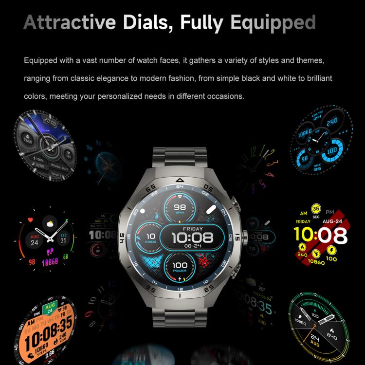 F38 Dual-ear Bluetooth Earphone Smart Watch IP67 Supports Heart Rate Monitoring, Watchband:Steel(Silver) - free shipping - PMC TechLife - Order now!