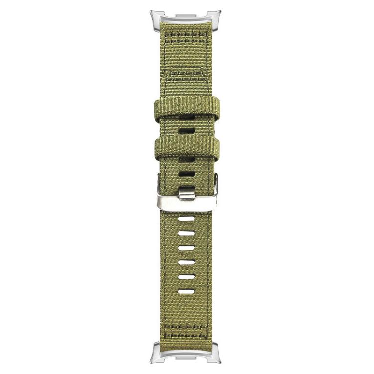 For Samsung Galaxy Watch8 / 8 Classic xDfind Two-section Nylon Watch Band(Army Green) - free shipping - PMC TechLife - Order now!