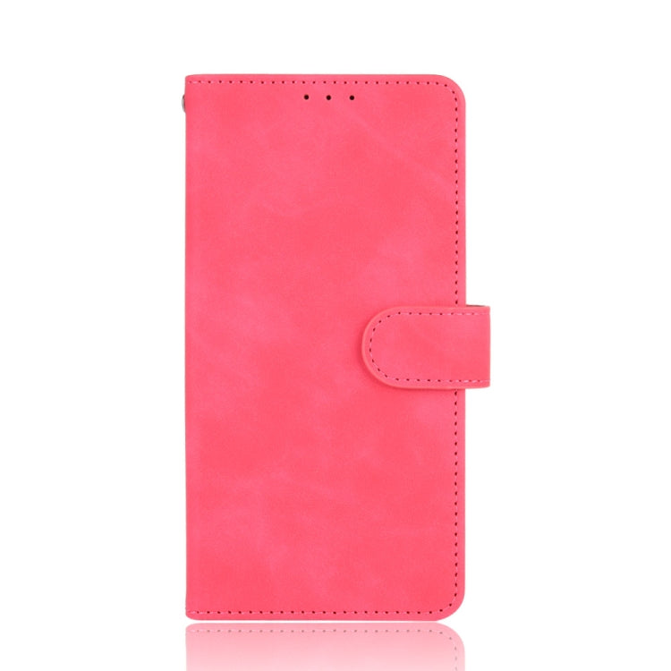 For Motorola Moto G9 Plus Solid Color Skin Feel Magnetic Buckle Horizontal Flip Calf Texture PU Leather Case with Holder & Card Slots & Wallet(Rose Red) - Motorola Cases by PMC TechLife | Online Shopping South Africa | PMC TechLife | Buy Now Pay Later Mobicred