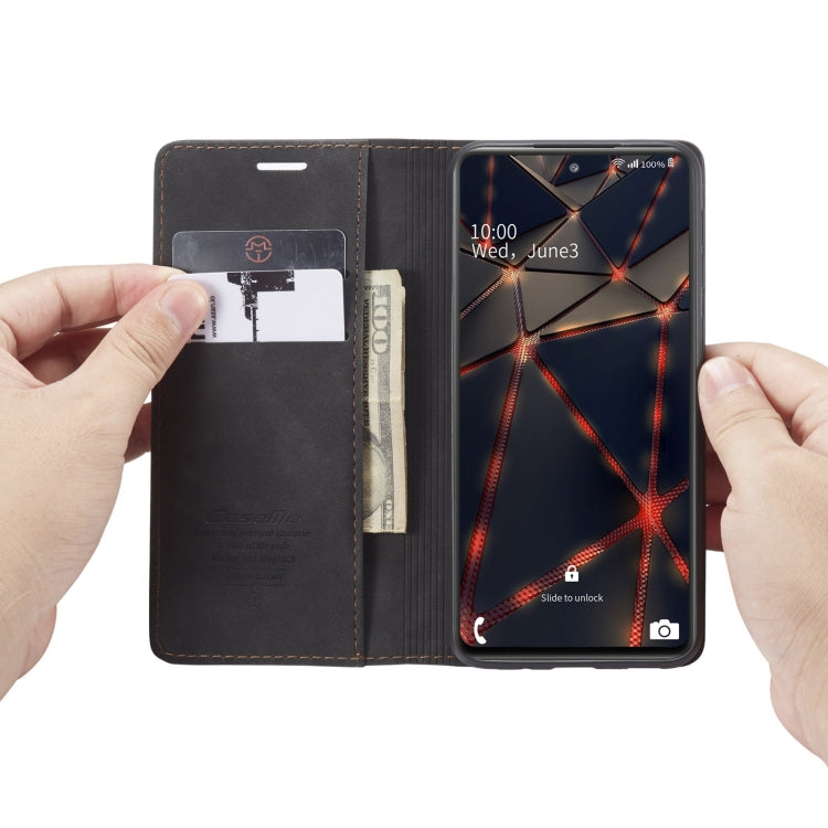 For Samsung Galaxy S20 FE CaseMe 013 Multifunctional Horizontal Flip Leather Case with Holder & Card Slot & Wallet(Black) - free shipping - PMC TechLife - Order now!