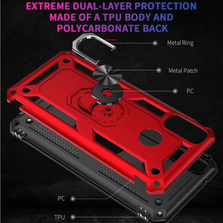 For Huawei Y8s Shockproof TPU + PC Protective Case with 360 Degree Rotating Holder(Black) - Huawei Cases by PMC TechLife | Online Shopping South Africa | PMC TechLife