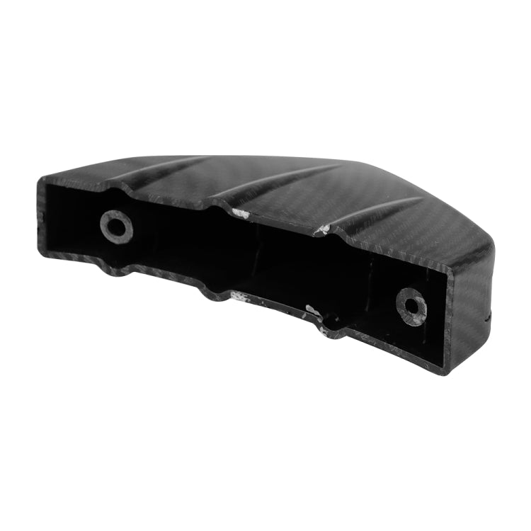 4 PCS Carbon Texture Car General Shark Fin Rear Spoiler Bumper Chassis Decoration - Bumper by PMC TechLife | Online Shopping South Africa | PMC TechLife | Buy Now Pay Later Mobicred