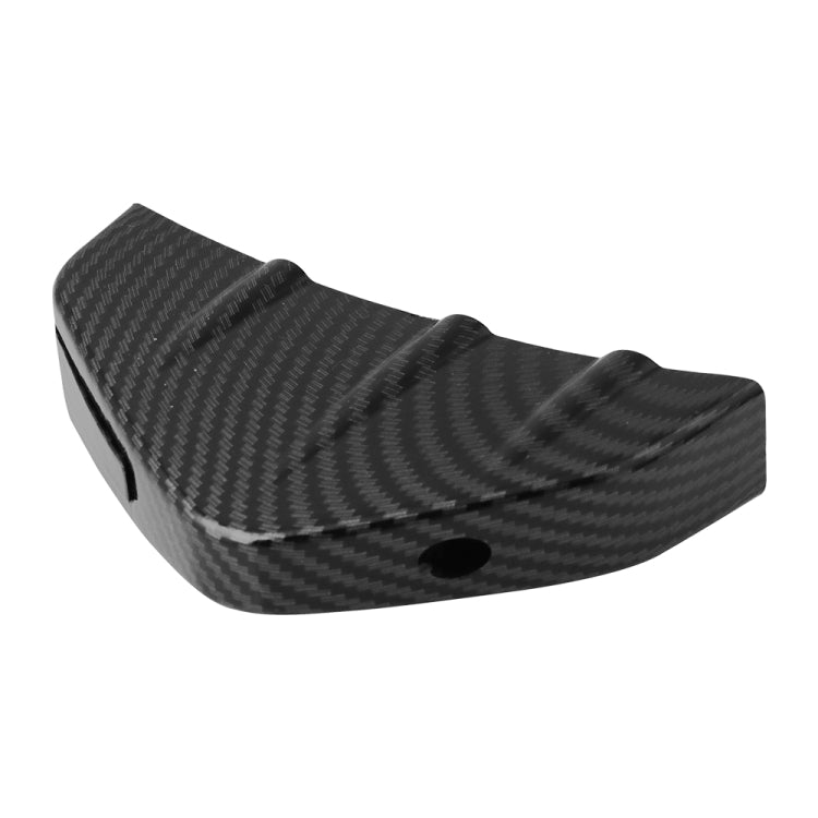 4 PCS Carbon Texture Car General Shark Fin Rear Spoiler Bumper Chassis Decoration - Bumper by PMC TechLife | Online Shopping South Africa | PMC TechLife | Buy Now Pay Later Mobicred