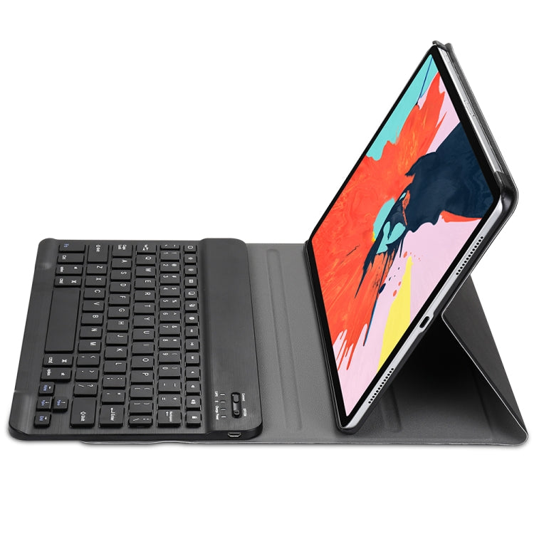 A098 Detachable Ultra-thin ABS Bluetooth Keyboard Tablet Case for iPad Air 4 / Air 5 / Pro 11 inch 2022 / 2021 / 2020 / 2018, with Stand(Black) - For iPad Air by PMC Jewellery | Online Shopping South Africa | PMC Jewellery | Buy Now Pay Later Mobicred