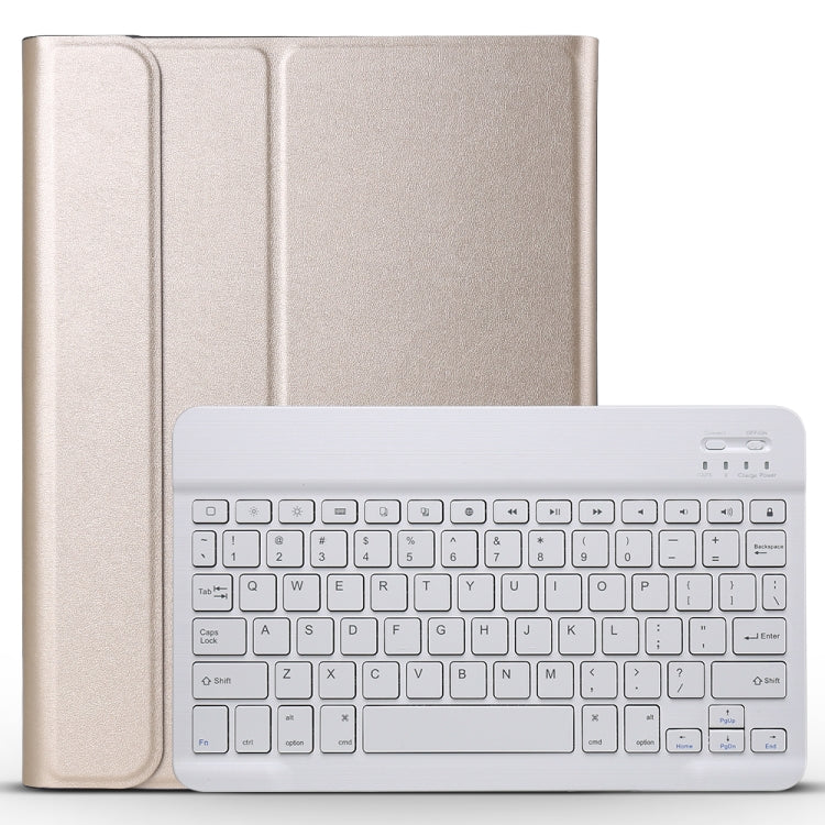 A098 Detachable Ultra-thin ABS Bluetooth Keyboard Tablet Case for iPad Air 4 / Air 5 / Pro 11 inch 2022 / 2021 / 2020 / 2018, with Stand(Gold) - For iPad Air by PMC TechLife | Online Shopping South Africa | PMC TechLife | Buy Now Pay Later Mobicred