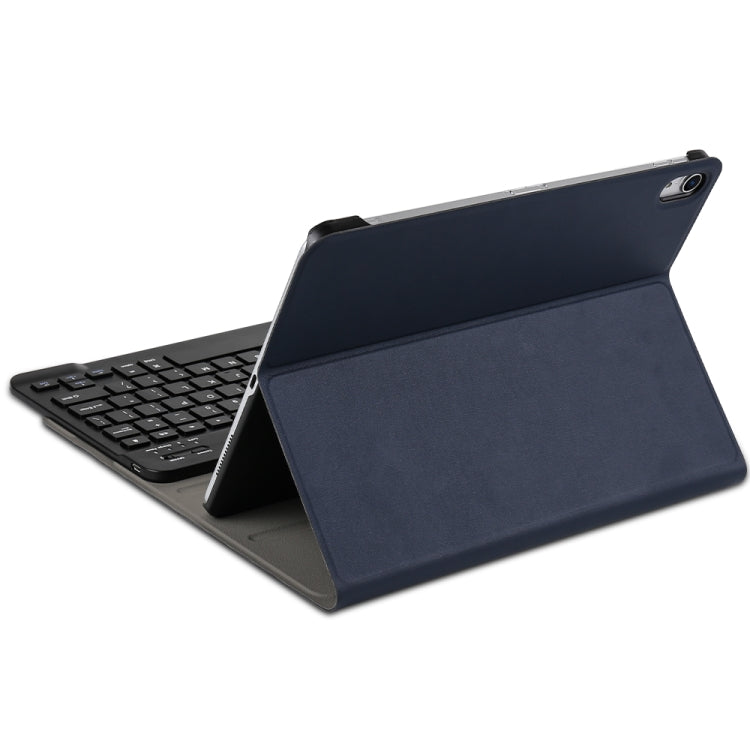 A098 Detachable Ultra-thin ABS Bluetooth Keyboard Tablet Case for iPad Air 4 / Air 5 / Pro 11 inch 2022 / 2021 / 2020 / 2018, with Stand(Dark Blue) - For iPad Air by PMC TechLife | Online Shopping South Africa | PMC TechLife | Buy Now Pay Later Mobicred