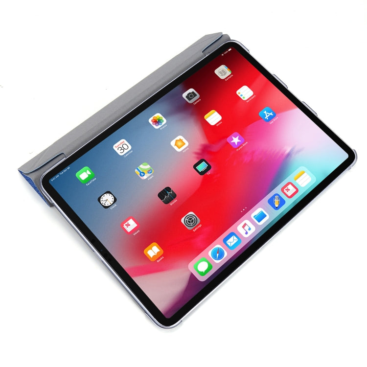 Silk Texture Horizontal Deformation Flip Leather Case with Three-folding Holder For iPad Air 11 2024 / Air 2022 / 2020 10.9(Green) - iPad Air (2022) / (2020) 10.9 Cases by PMC TechLife | Online Shopping South Africa | PMC TechLife | Buy Now Pay Later Mobicred