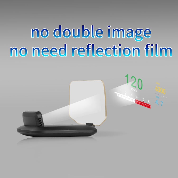 C1 OBD2 + GPS Mode Car HUD Head-up Display Compass / Speed / Water Temperature / Voltage Display / Speed Alarm / Fault Alarm - free shipping - PMC TechLife - Order now!