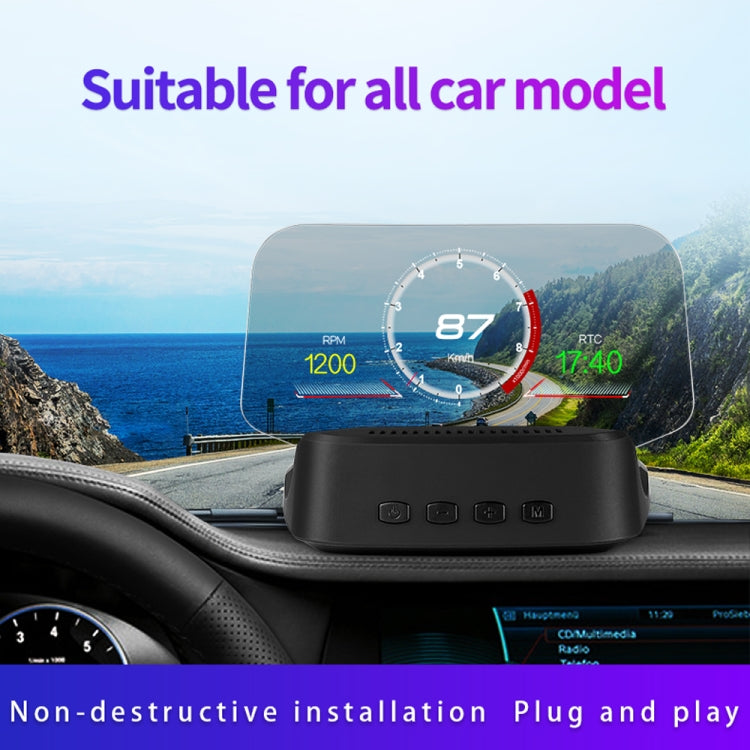 C2 Car HUD Head-up Display GPS Digital Meter Water Temperature / Voltage / Speed - Head Up Display System by PMC TechLife | Online Shopping South Africa | PMC TechLife | Buy Now Pay Later Mobicred