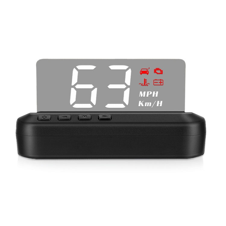 C100 Car HUD Head-up Display OBD2 Fault Code Elimination Overspeed / Fault Alarm - Head Up Display System by PMC TechLife | Online Shopping South Africa | PMC TechLife | Buy Now Pay Later Mobicred