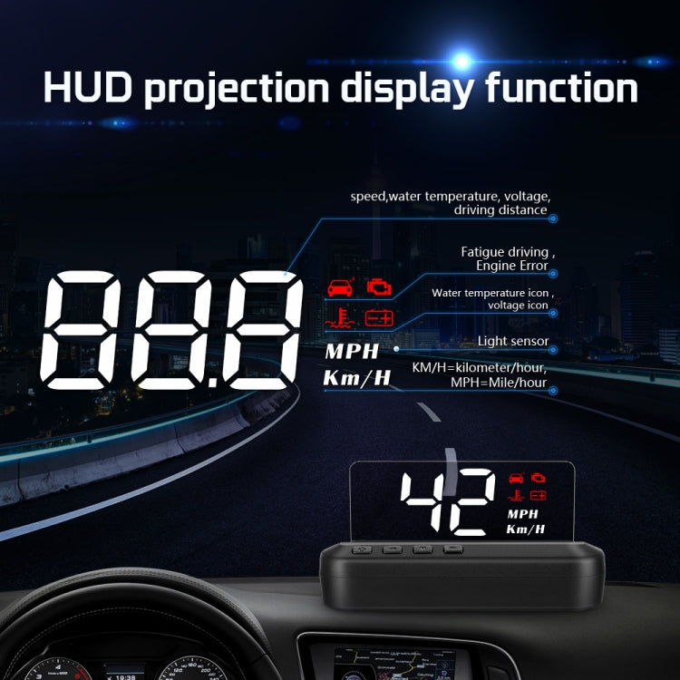 C100 Car HUD Head-up Display OBD2 Fault Code Elimination Overspeed / Fault Alarm - Head Up Display System by PMC TechLife | Online Shopping South Africa | PMC TechLife | Buy Now Pay Later Mobicred