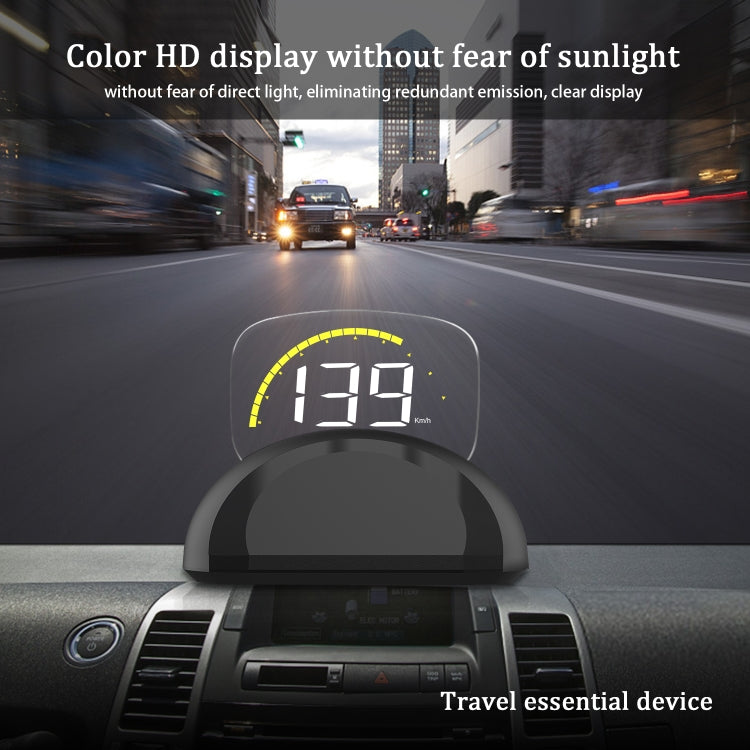 C700S OBD2 + GPS Mode Car HUD Head-up Display Fault Alarm - Head Up Display System by PMC TechLife | Online Shopping South Africa | PMC TechLife | Buy Now Pay Later Mobicred