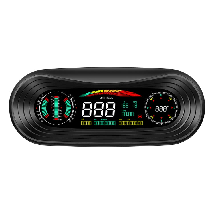 P18 GPS Car HUD Head-up Display Vehicle Speed / Voltage / Mileage - Head Up Display System by PMC TechLife | Online Shopping South Africa | PMC TechLife | Buy Now Pay Later Mobicred