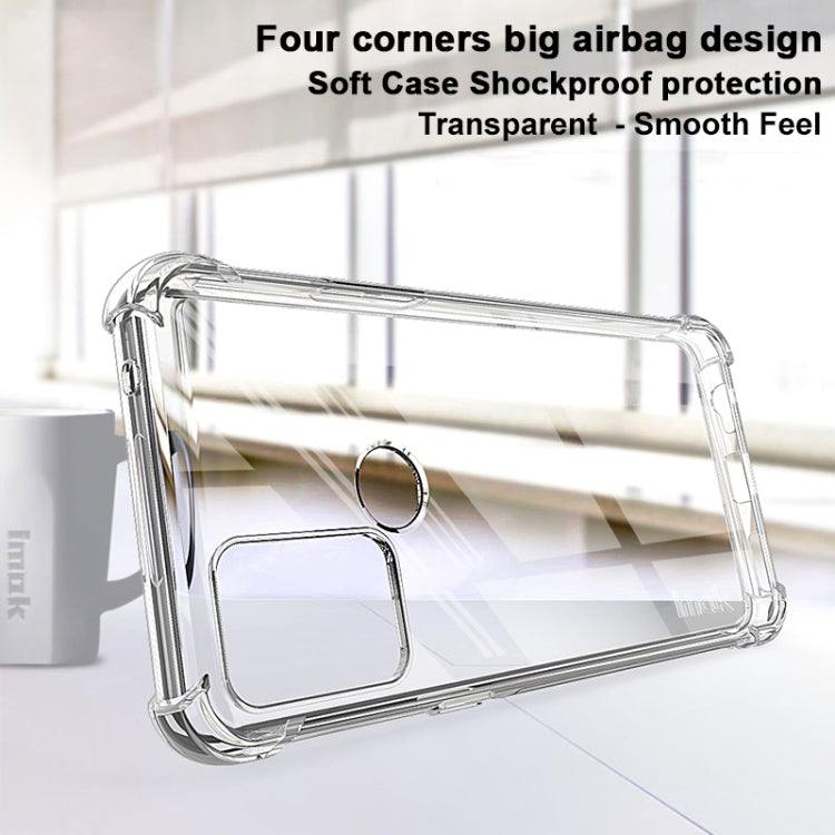 For HTC Desire 20 / Desire 20+ IMAK All Coverage Shockproof Airbag TPU Case(Transparent) - More Brand by imak | Online Shopping South Africa | PMC Jewellery | Buy Now Pay Later Mobicred