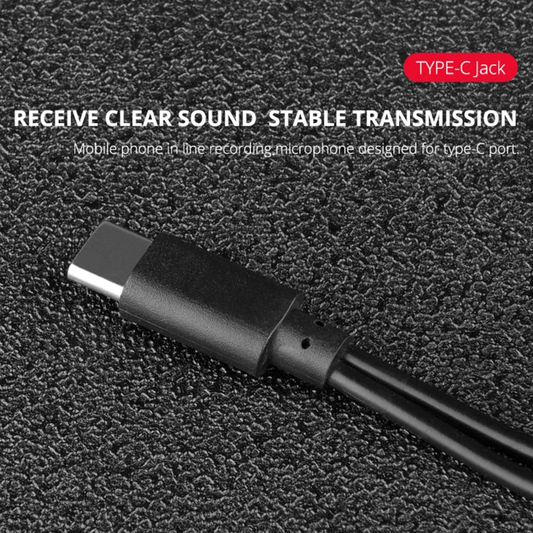 YELANGU MY3 Type-C Interface Live Broadcast Interview Mobile Phone Double Clip Lavalier Microphone, Length: 2.5m - free shipping - PMC TechLife - Order now!