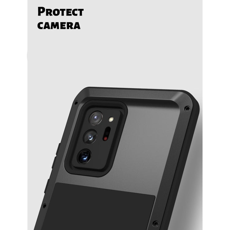 For Samsung Galaxy Note 20 Ultra LOVE MEI Metal Shockproof Waterproof Dustproof Protective Case without Glass(Army Green) - free shipping - PMC TechLife - Order now!