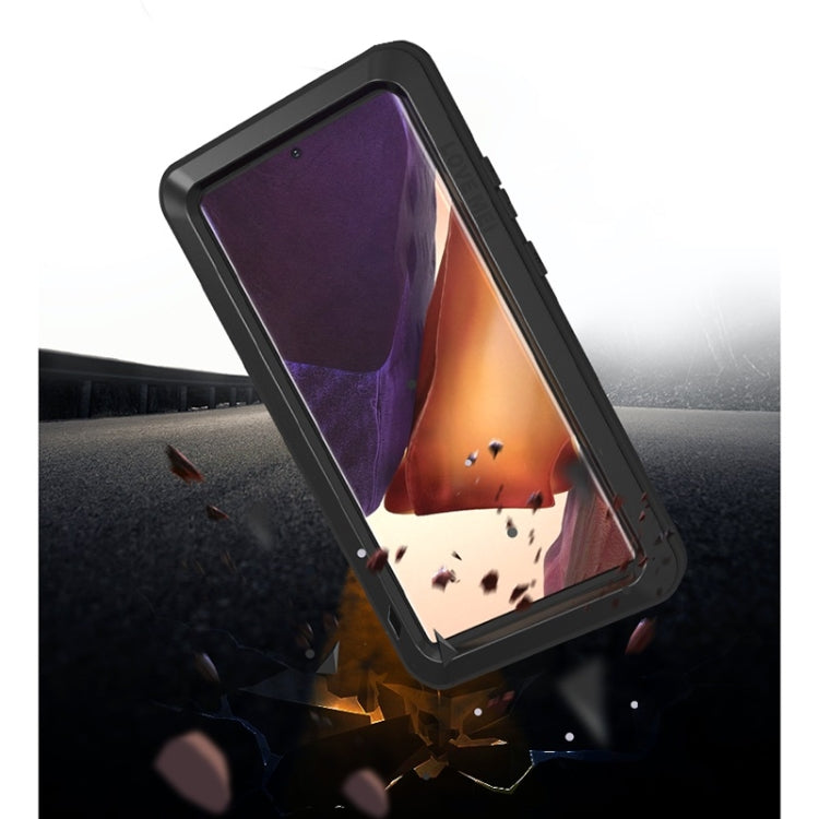 For Samsung Galaxy Note 20 Ultra LOVE MEI Metal Shockproof Waterproof Dustproof Protective Case without Glass(Army Green) - free shipping - PMC TechLife - Order now!