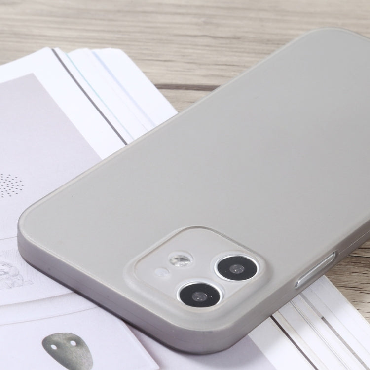 For iPhone 12 mini Camera Precision Hole PP Protective Case (Grey) - iPhone 12 mini Cases by PMC TechLife | Online Shopping South Africa | PMC TechLife | Buy Now Pay Later Mobicred