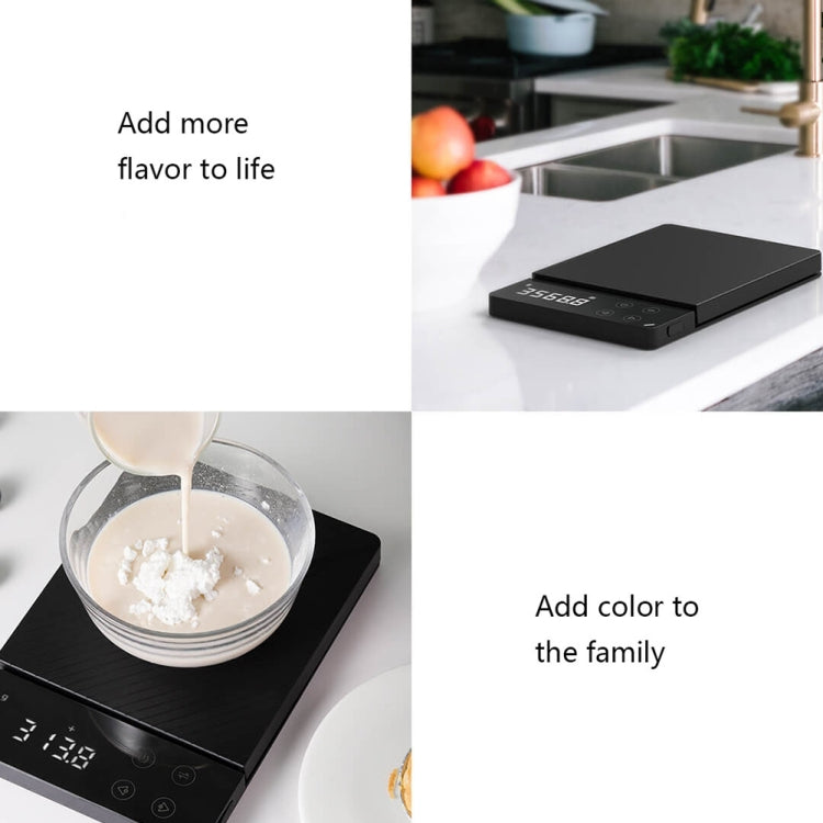 8KG Original Xiaomi Youpin DUKA ES1 Kitchen LCD Digital High-precision Electronic Scale - Kitchen Scales by Xiaomi | Online Shopping South Africa | PMC TechLife | Buy Now Pay Later Mobicred