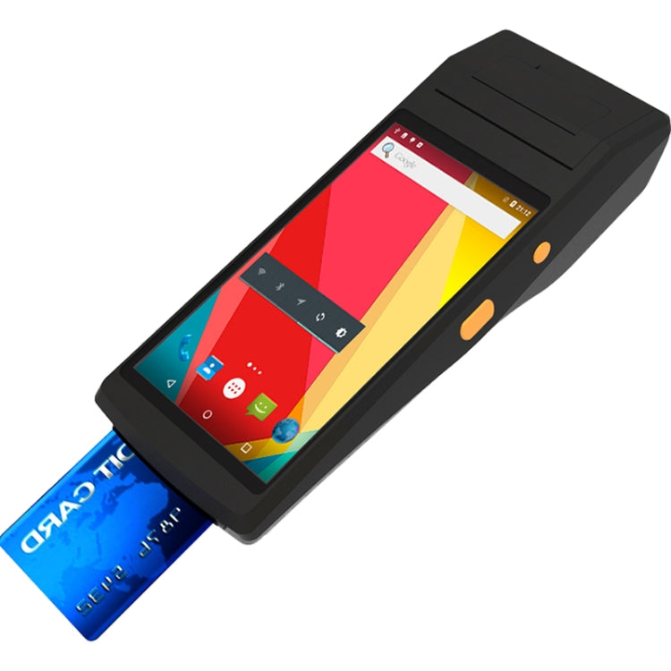 PDA-5501 Multi-function 5.5 inch IPS Screen IP65 Protection All-in-one Intelligent Terminal, Built-in Thermal Line Printer & MIC & Speaker, Support WiFi & Bluetooth & GPS(Black) - Receipt Printers by PMc TechLife | Online Shopping South Africa | PMc TechLife | Buy Now Pay Later Mobicred