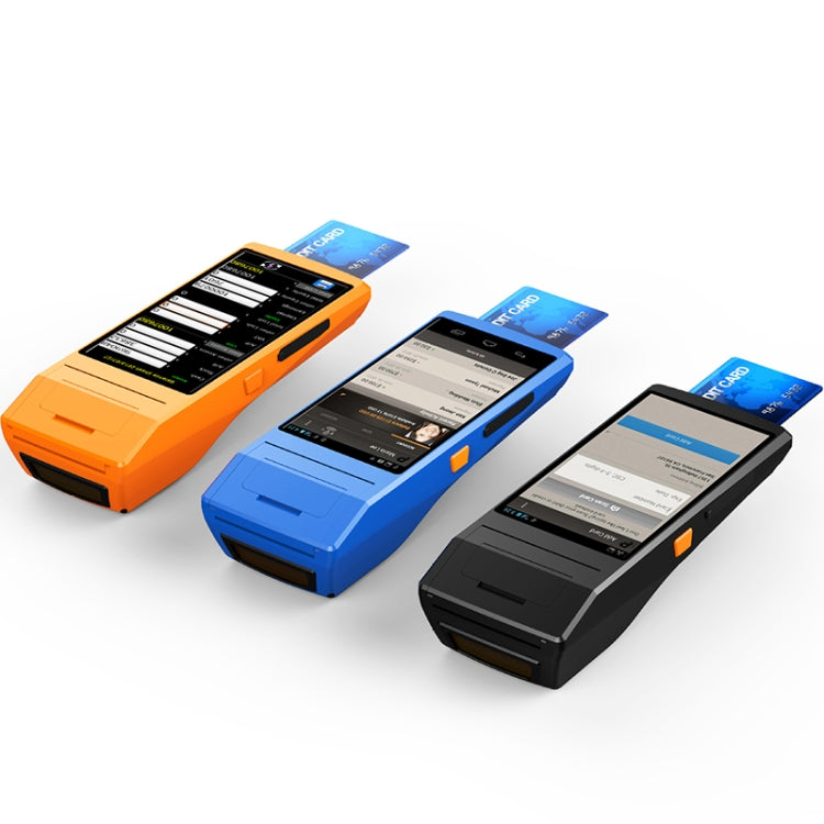 PDA-5501 Multi-function 5.5 inch IPS Screen IP65 Protection All-in-one Intelligent Terminal, Built-in Thermal Line Printer & MIC & Speaker, Support WiFi & Bluetooth & GPS(Black) - Receipt Printers by PMc TechLife | Online Shopping South Africa | PMc TechLife | Buy Now Pay Later Mobicred