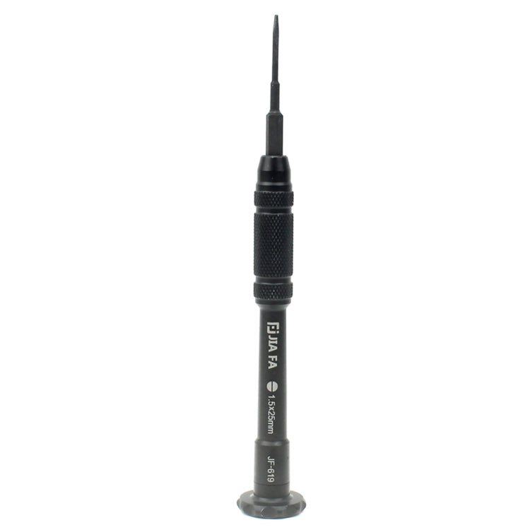 JIAFA JF-619-1.5 Mobile Phone Repair Tool 1.5 x 30mm Slotted Screwdriver(Black) - Screwdriver by PMc TechLife | Online Shopping South Africa | PMc TechLife | Buy Now Pay Later Mobicred