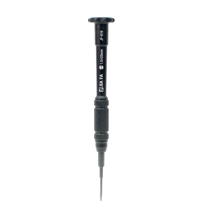 JIAFA JF-619-1.5 Mobile Phone Repair Tool 1.5 x 30mm Slotted Screwdriver(Black) - Screwdriver by PMc TechLife | Online Shopping South Africa | PMc TechLife | Buy Now Pay Later Mobicred