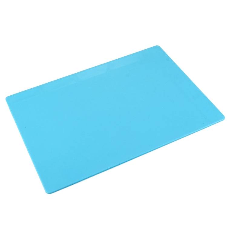 Maintenance Platform High Temperature Heat-resistant Repair Insulation Pad Silicone Mats with Screws Position, Size: 35cm x 25cm(Blue) - Working Mat by PMC TechLife | Online Shopping South Africa | PMC TechLife | Buy Now Pay Later Mobicred