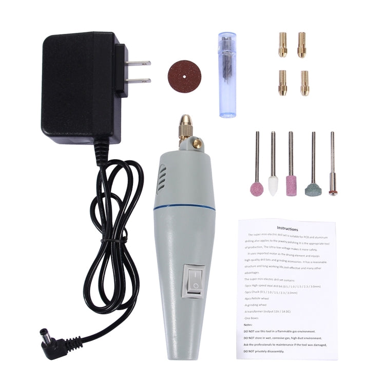 WLXY WL-500B Mini Electric Grinder, 110V-240V, Suitable Drill Chuck: 0.3mm-4.0mm - Drill & Drill Bits by WLXY | Online Shopping South Africa | PMC TechLife | Buy Now Pay Later Mobicred